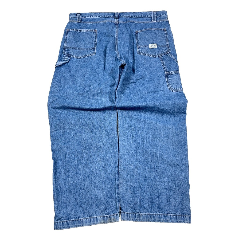 Vintage Y2K Levis Carpenter Jeans Men 40x30 Baggy Skate Grunge Work Wear A33 - Picture 1 of 16